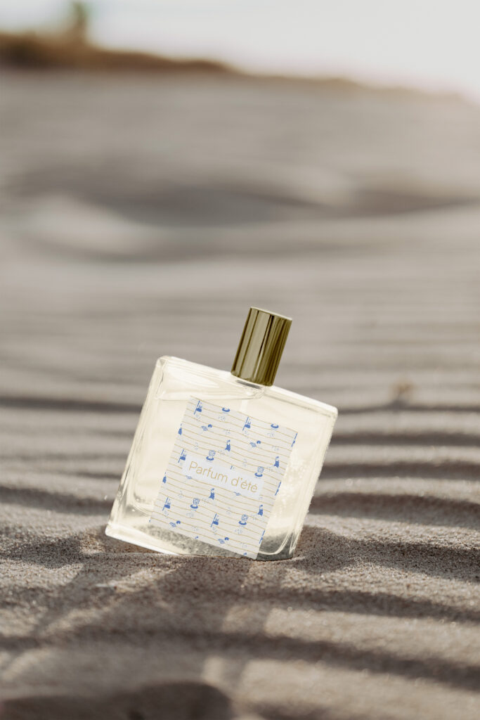 Motif narratif pour un parfum estival